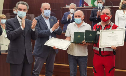 Bus in fiamme in galleria: premiati Mauro Mascetti e Giovanni Lo Dato che hanno salvato 24 ragazzini