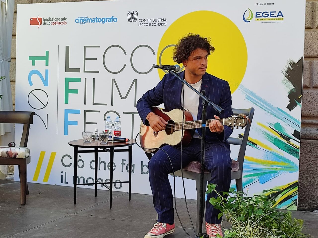 Leo Gassmann al Lecco Film Fest: “Pensare di cambiare cognome? No, non mi ha mai pesato”
