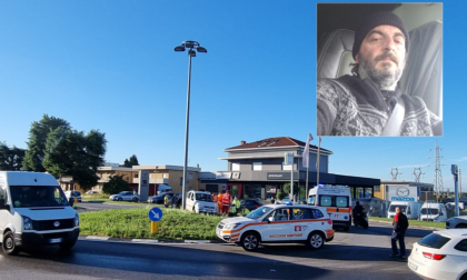 Auto sulla rotonda, malore fatale per Ezio Sala,  50 anni