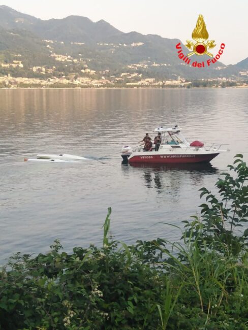 Idrovolante si inabissa nelle acque nel lago di Garlate - Prima Merate