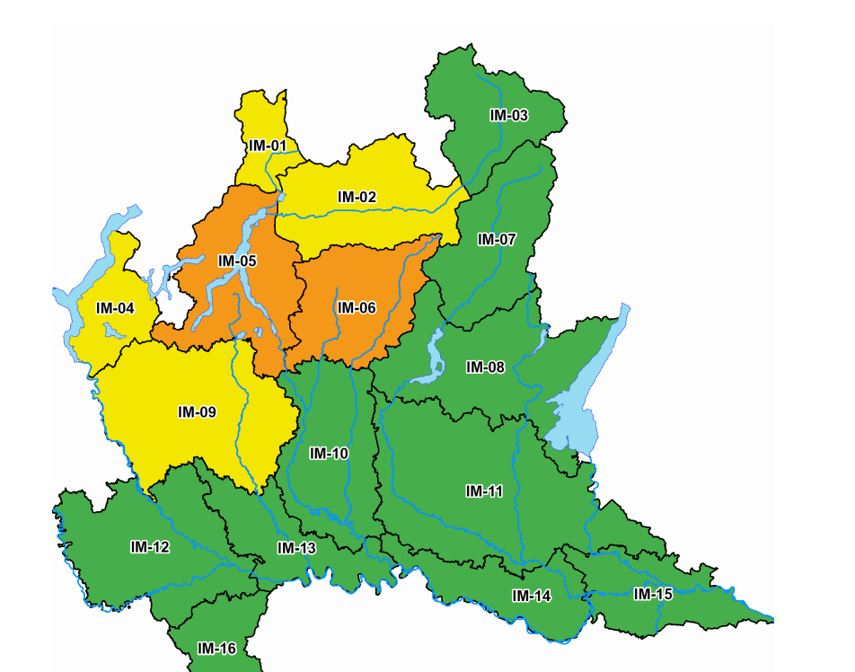 Meteo in peggioramento sul Lecchese: l’allerta passa da gialla a arancione
