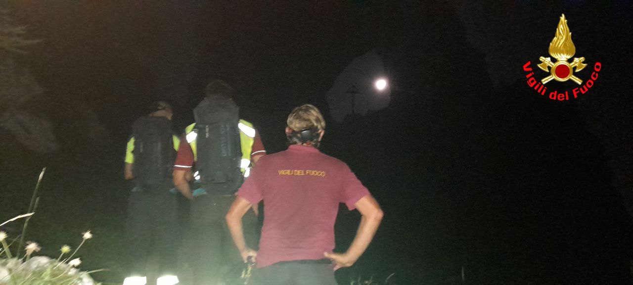 Escursionisti dispersi in Grigna, intervento nella notte
