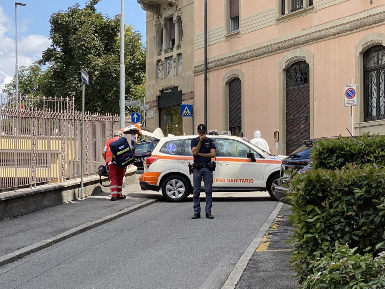 scoppia una lite a bergamo