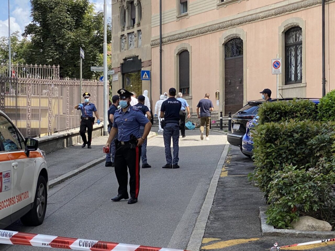 scoppia una lite a bergamo