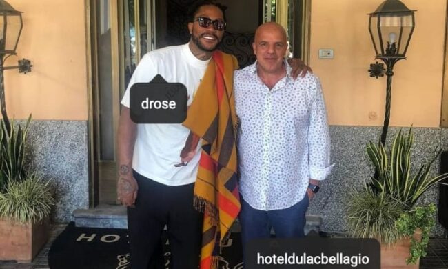 Stella del basket nel Lecchese: Derrik Rose, giocatore Nba dei New York Knicks