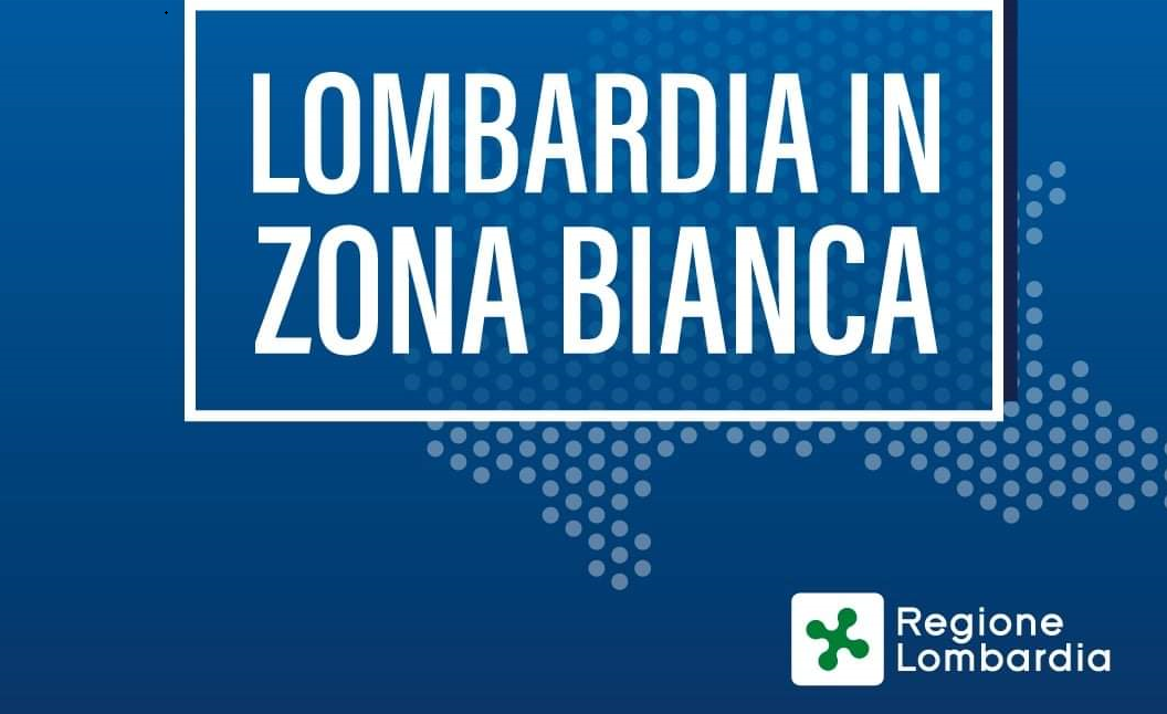 Zona bianca confermata per la Lombardia