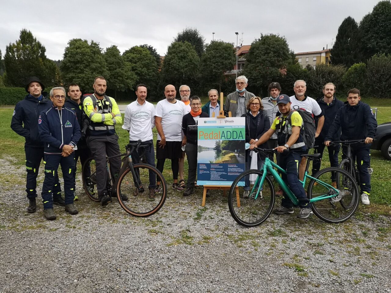 PedalAdda: nonostante il maltempo coraggiosi in bici sull’alzaia