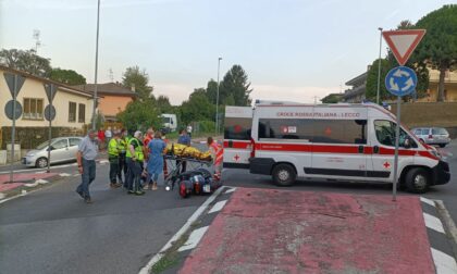 Schianto auto moto: 20enne in gravi condizioni.  Lunghe code sulla provinciale