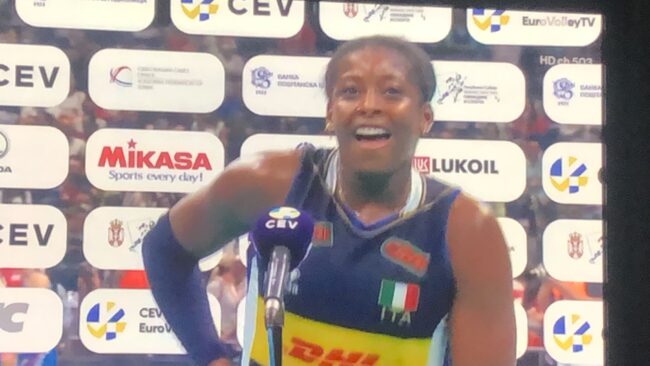 L'Italia conquista anche gli Europei di volley, Miriam Sylla