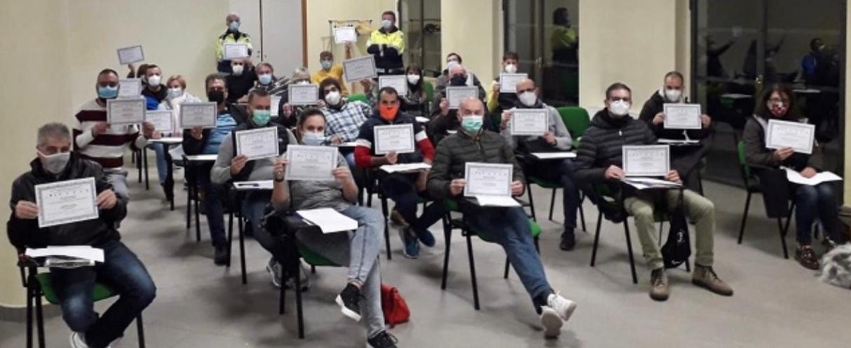 protezione civile, corso