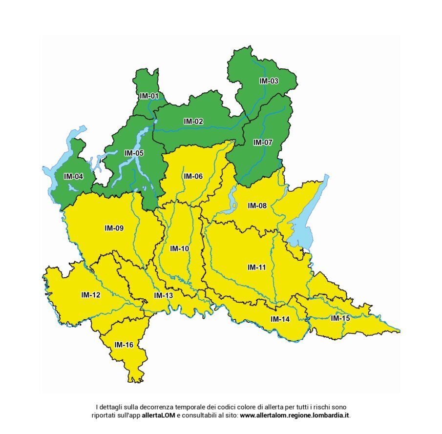 Allerta meteo nelle prossime ore: rischio temporali