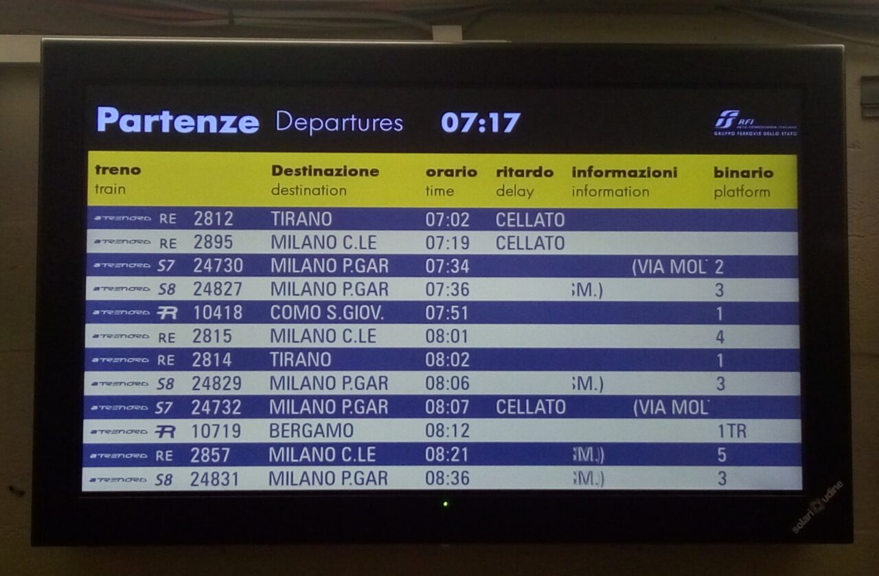 Oggi sciopero dei treni… ma per i lecchesi i “disagi” sono quasi quotidiani