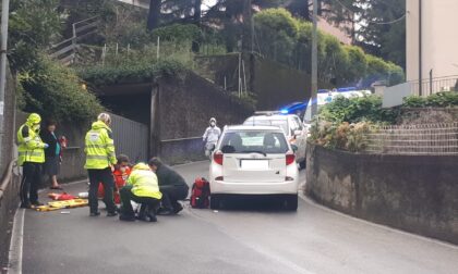 Frontale auto bici: 17enne in gravi condizioni