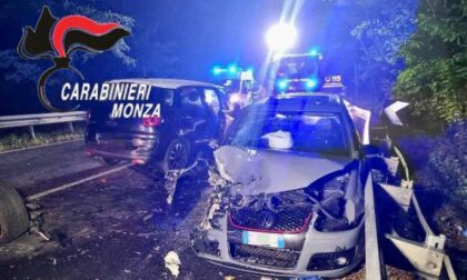 Provocò un incidente in Brianza, era sotto effetto di alcol e droga