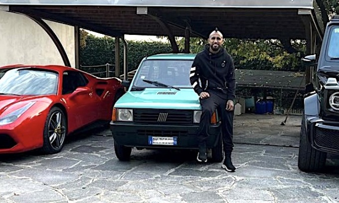 Un sogno che diventa realtà per Vidal: si regala… una Panda