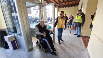 Il sogno di Marco è realtà: esce di casa dopo 5 anni