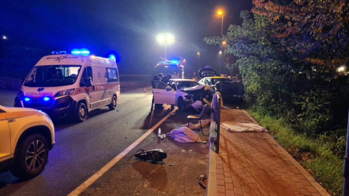 Grave incidente lungo la Provinciale