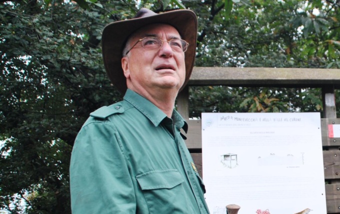 Una targa per ricordare il volontario Carlo Cavenaghi, anima green del Colle