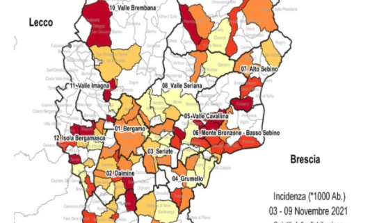 Contagi in crescita in Bergamasca: la situazione nell’Isola e in Valle San Martino