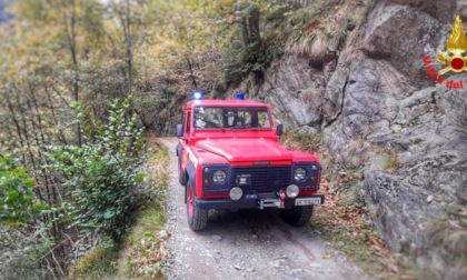 Escursionista ferito a Erve, intervengono i Vigili del fuoco