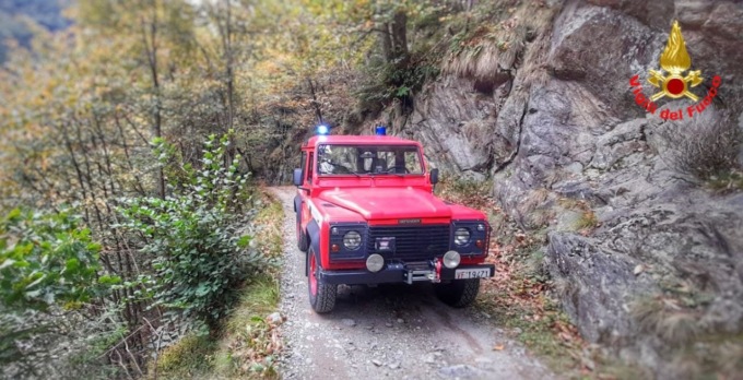 Escursionista ferito a Erve, intervengono i Vigili del fuoco