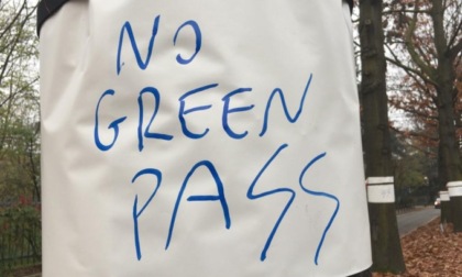 "No Green pass" imbrattano con simboli nazisti l'installazione dei ragazzi disabili