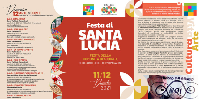 Festa di Santa Lucia, a Lecco un flash mob insieme all’Accademia Danza Merate