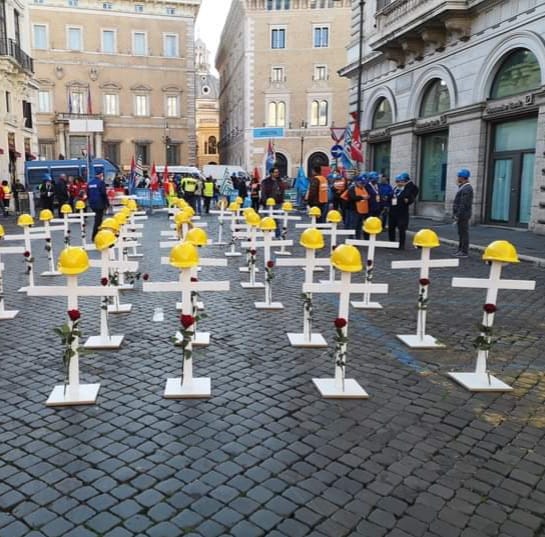 Morti sul lavoro: emergenza nazionale