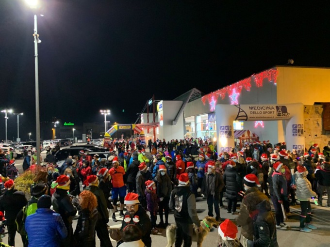 Night Christmas Run: in 600 hanno fatto risplendere la notte