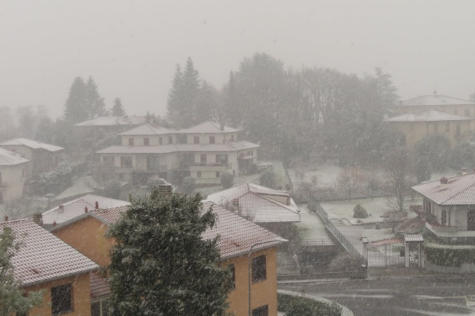Neve a Monte Marenzo