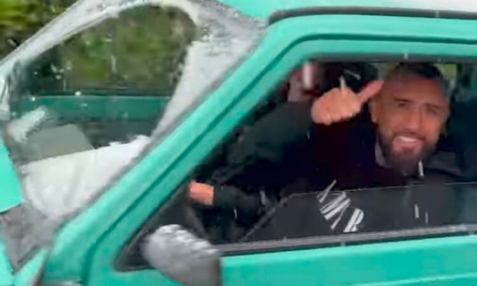 Vidal in Panda anche sotto la neve: “Non fallisce mai”