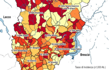 Incidenza in Bergamasca in calo: la situazione nell’Isola e in Valle San Martino