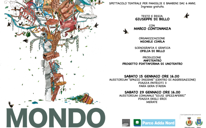 Parco Adda Nord: spettacolo teatrale per famiglie e bambini