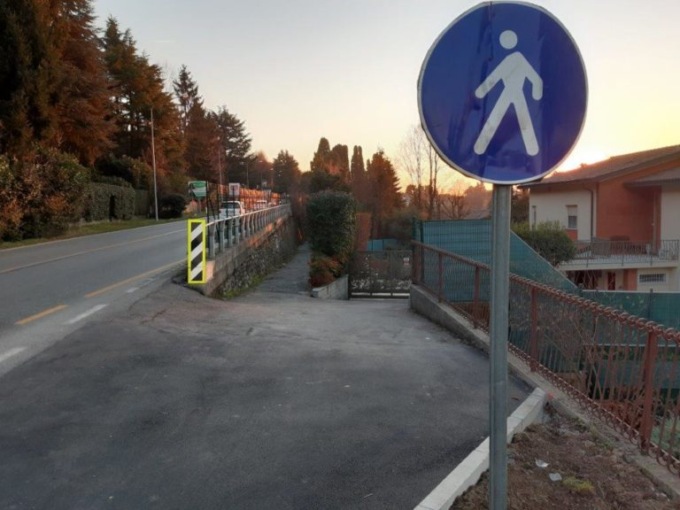 Provinciale più sicura per i pendoni grazie agli interventi del Comune