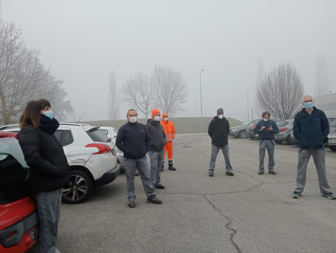 Grande adesione allo sciopero alla Ihi Charging