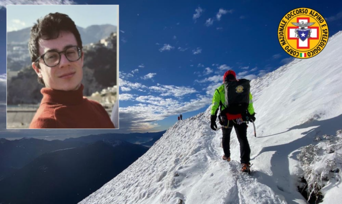 E’ Alessandro Bisi, 21 anni,  la vittima della tragedia sul Legnone. Sospese le operazioni di recupero della salma