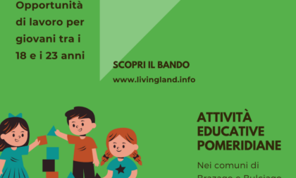 Living Land: opportunità di lavoro per i giovani nelle attività educative pomeridiane