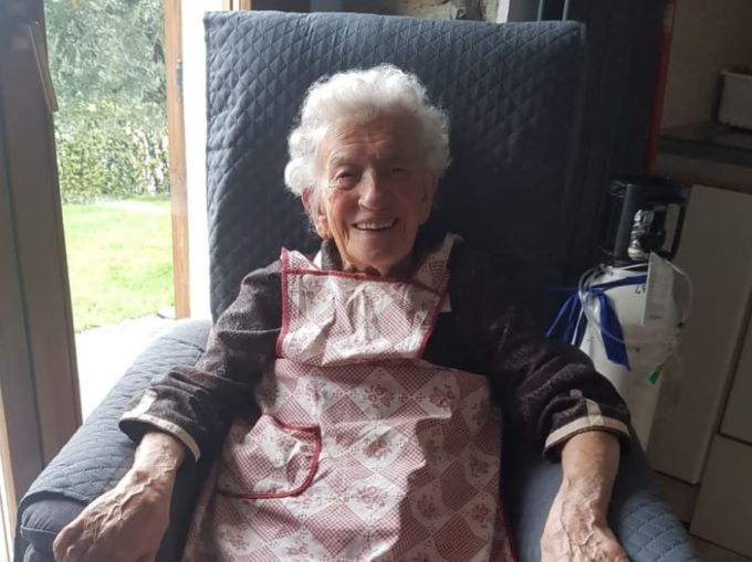 Nonna Centina, la decana della Valle San Martino, si è spenta a 105 anni