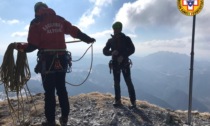 Esercitazione del Soccorso Alpino ai Piani di Bobbio