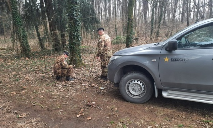 Bomba nel Parco di Monza: è stata fatta brillare