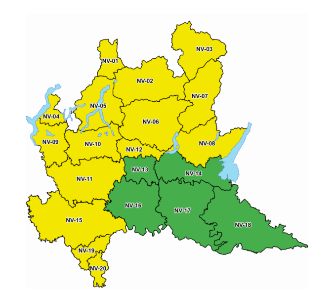 Arriva la neve? Scatta l’allerta meteo gialla