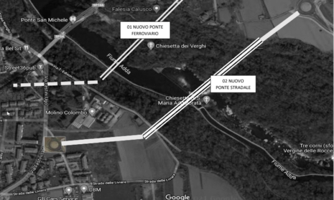 No al nuovo ponte sull’Adda: la petizione sfiora le 2500 firme