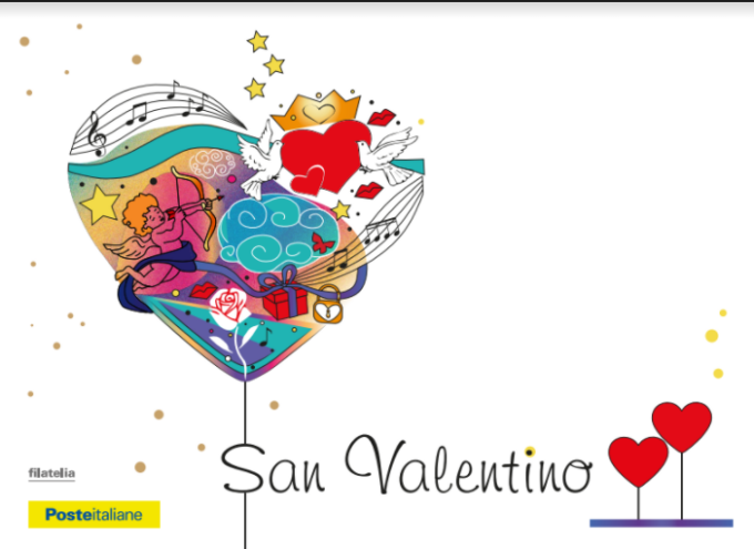San Valentino: cartolina speciale per gli innamorati