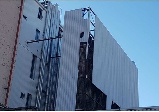 Lamiere pericolose dalla copertura dell’ex Vismara di Casatenovo: ordinanza del sindaco