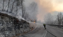 Allerta arancione per rischio incendi boschivi nel Lecchese