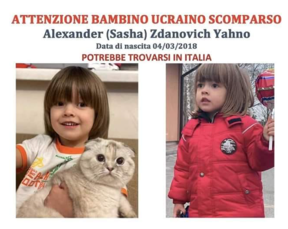 Sasha sparito dopo la fuga da Kiev, era con la nonna che è morta. Cassago Chiama Chernobyl rilancia l’appello