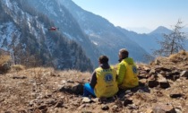 Monte Legnone: i rottami dell'aereo precipitato immortalati dal drone