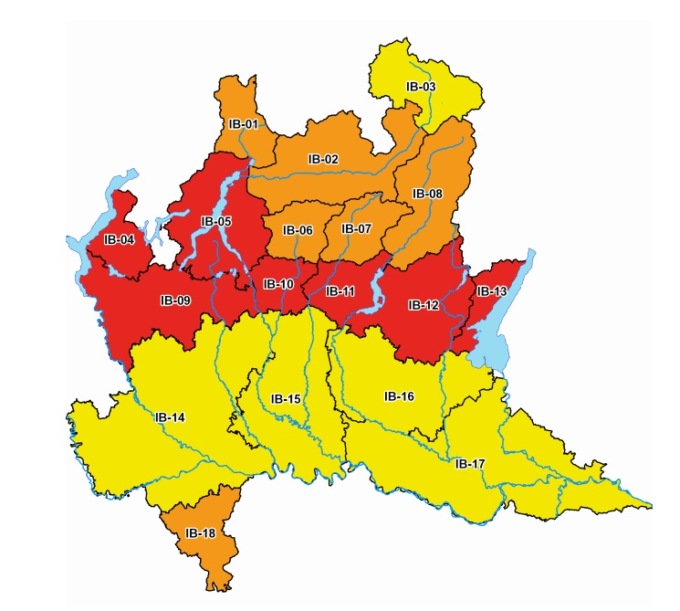 Allerta incendi in Brianza e in Bergamasca