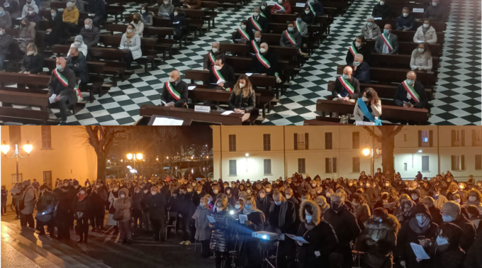 Lecco invoca pace, Lecco si mobilita per la pace, Lecco prega per la pace