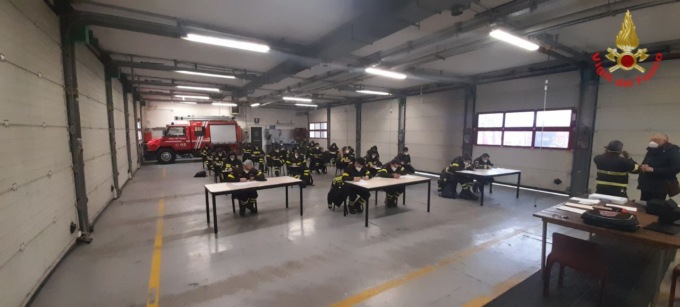 La formazione dei Vigili del fuoco di Lecco non si ferma mai